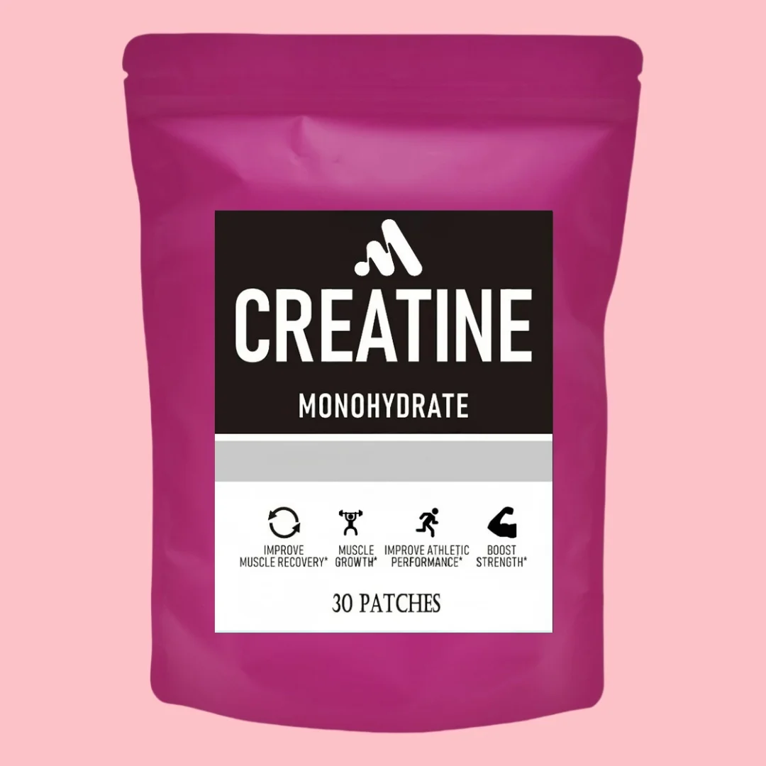 

30 пластырей Креатин Моногидрат Трансмические пластыри — поддержка мышц, сотовая энергия и когнитивная функция