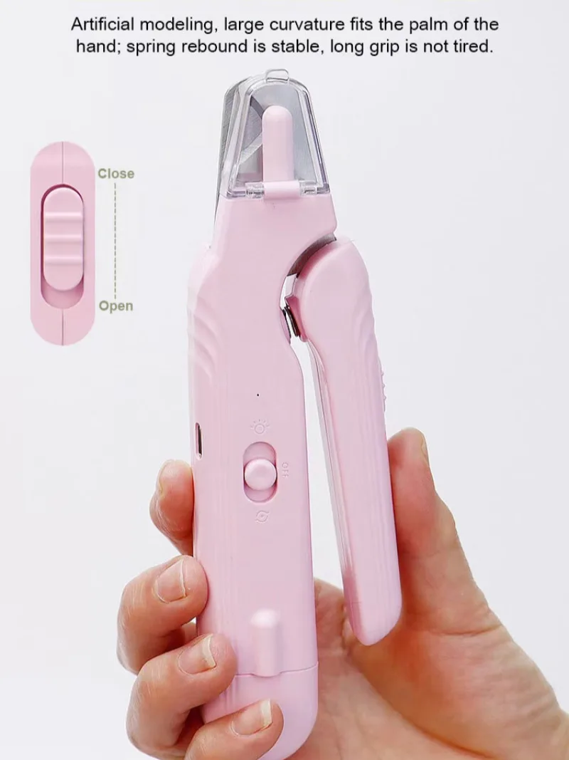 

Визуальный триммер для ногтей для кошек и собак, точилка для ногтей, товары для домашних животных, видимые ножницы для стрижки ногтей с линией крови