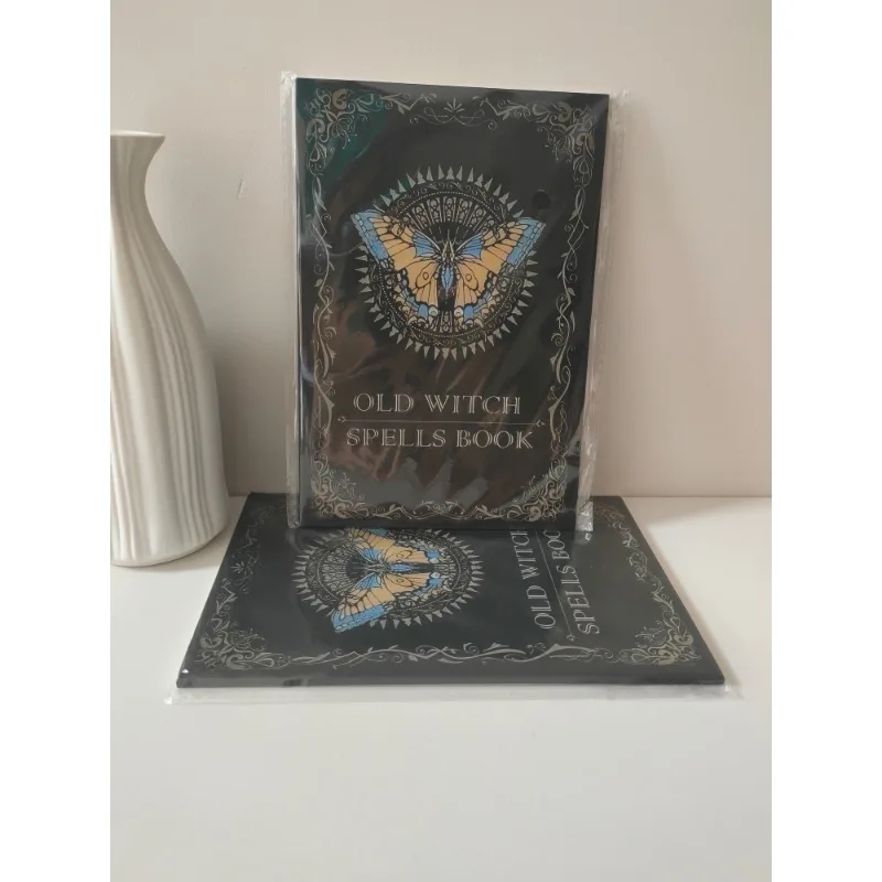 

Old Witch Spells Book - Essential Tool for Witches & Wizard Beginners, Perfect for Birthdays, Easter, Christmas, Halloween Gift
