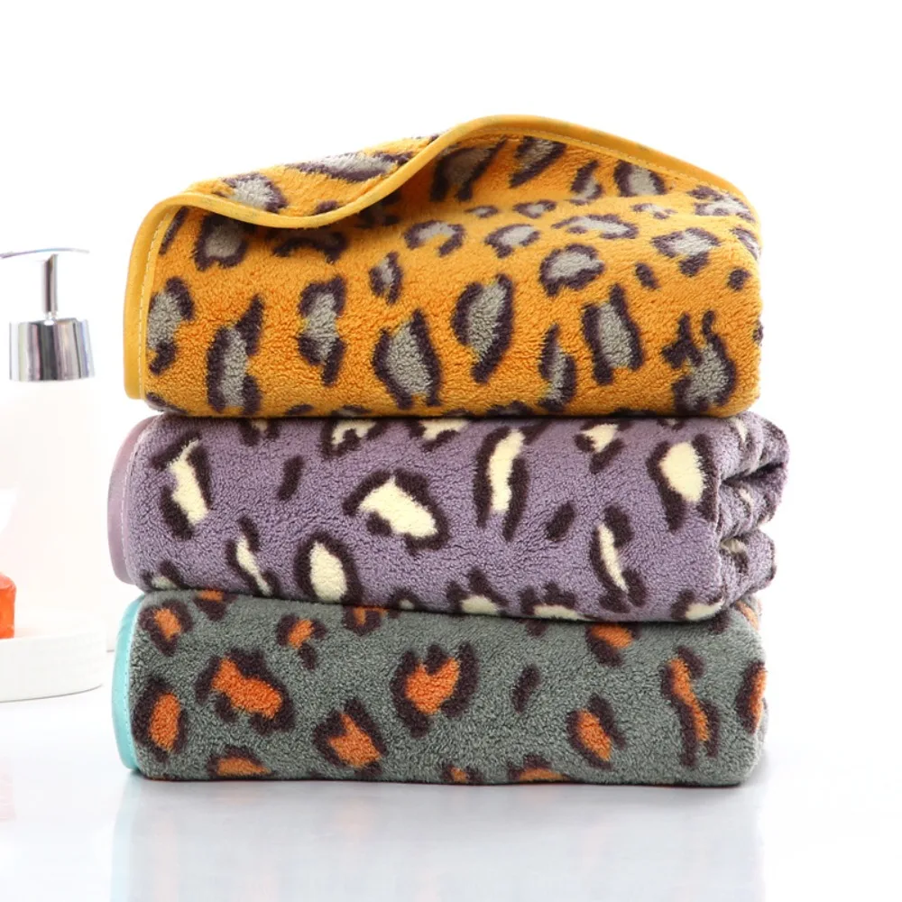 שיער חדש מהיר ייבוש ייבוש מגבת מים חזקים סופג אלמוג גוף הפנים מגבות רחצה פנים