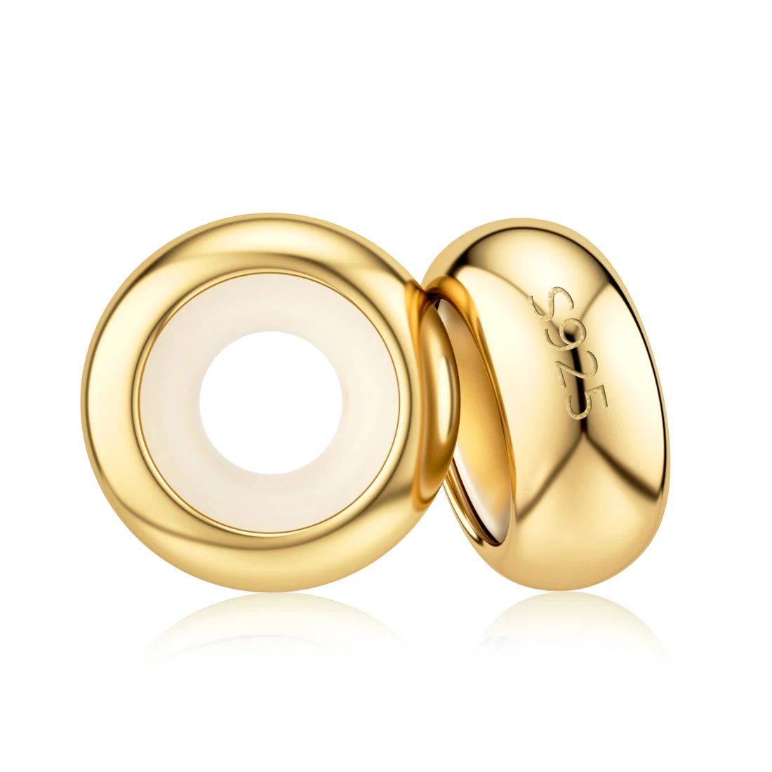 

2pcs/Lot Round Spacer Beads Silicone Rubber Smooth Spacer Stopper Beads Fit Bracelet Bangle DIY Jewelry Making Charms 4 Color