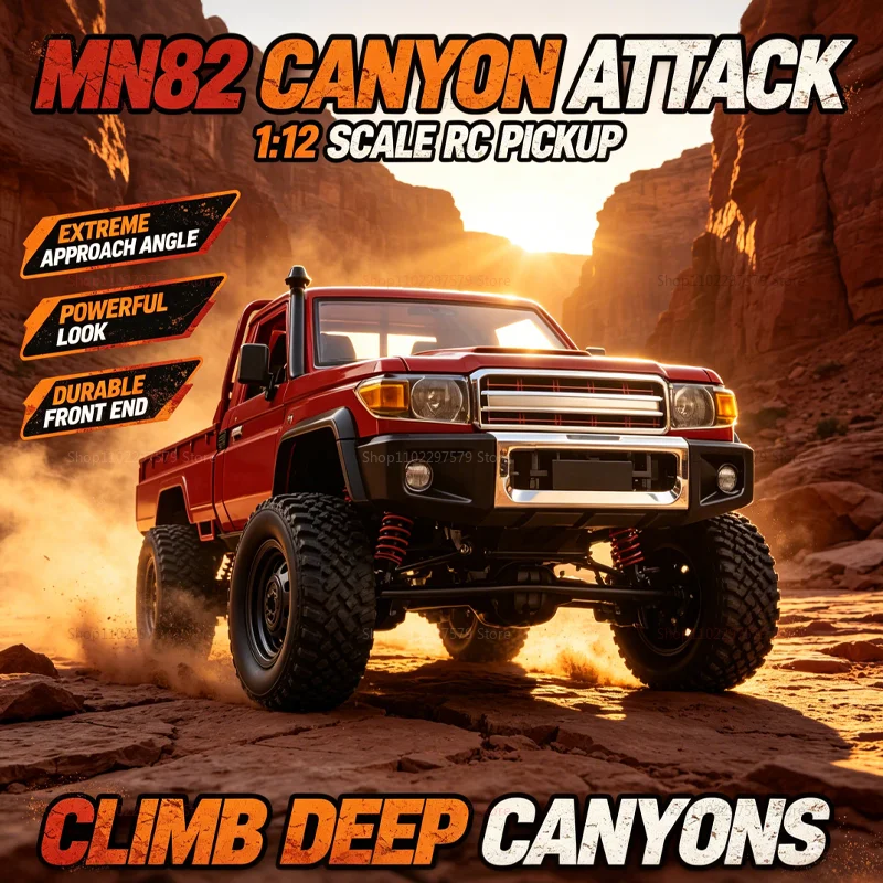 Hobby Quality Rc Cars - Neuer MN82 1:12 RC Pickup Crawler