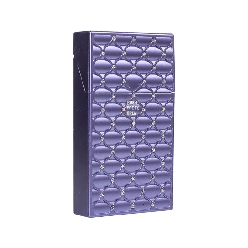 Lady Slim Long 20 Sticks Cigarette Case Cover Thin Cigarette Case Hard Plastic Tobacco Storage Box Cigarette Box Holder Accessor