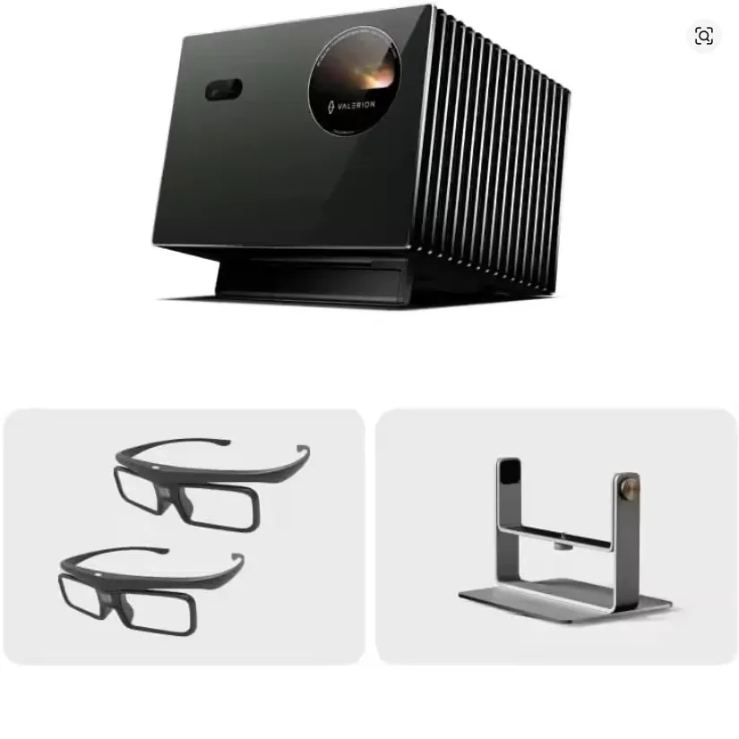 

НОВЫЙ Проектор VisionMaster Pro2 с тремя лазерами 4K - с 3D-очками и подставкой-штативом