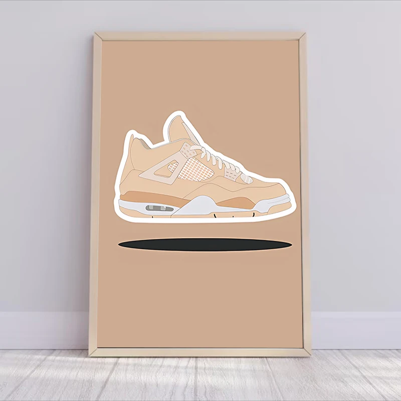 Decoration Home Decorations Luxury Brand Sneakers Poster Decoration Pictures Room Wall Art Canvas Painting Decorative Paintings