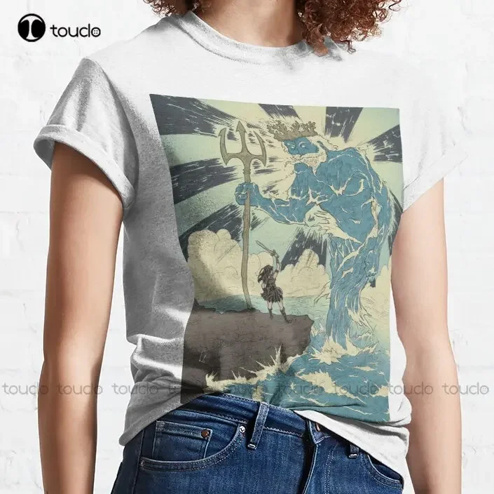 In A Time Of Ancient Gods 90S Water God Classic T-Shirt Xena Warrior Princess Mens Dress Shirts Make Your Design Xs-5Xl Unisex