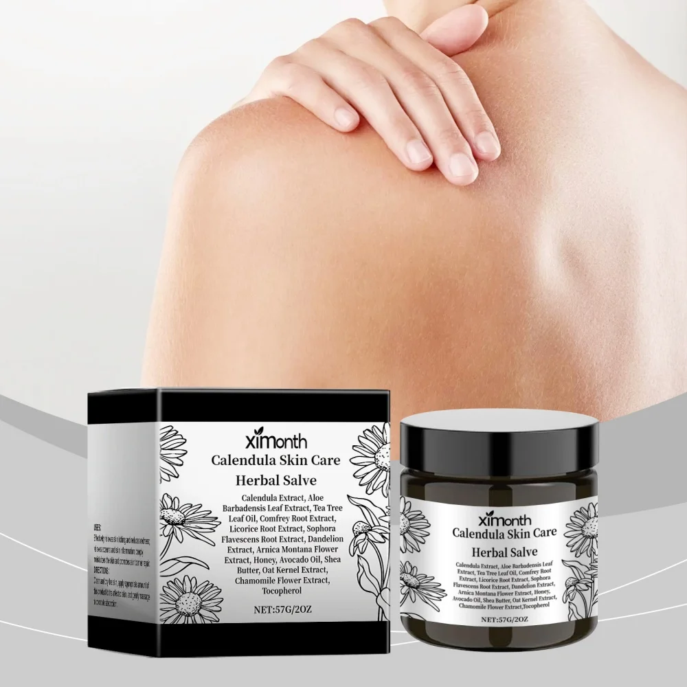

"Mild and soothing" calendula herb skin care face cream deeply moisturizes and relieves skin discomfort