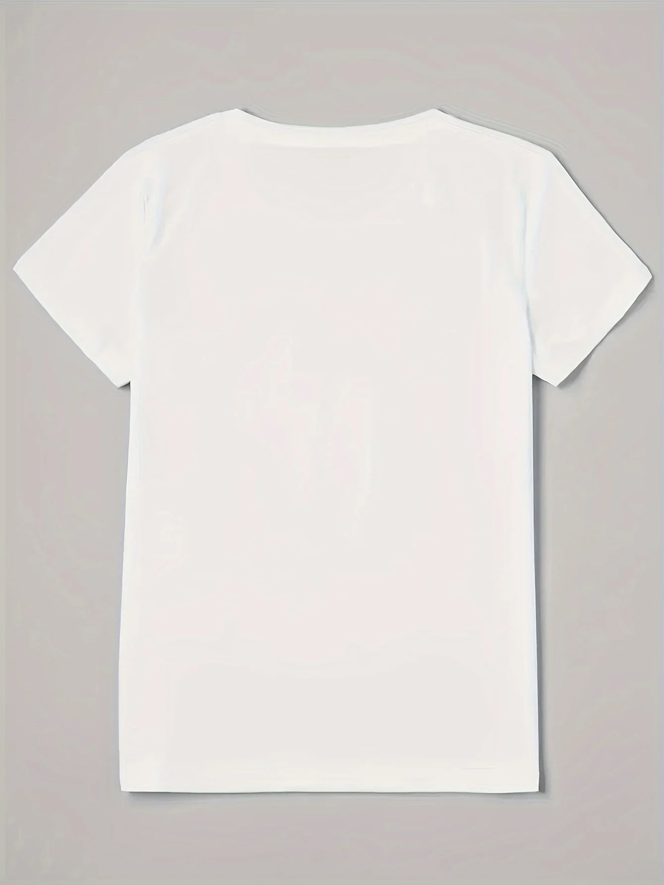 Polyester-Strickstoff – Ain't No Family Like the One I Got – T-Shirt mit Buchstabendruck und Alphabet-Grafik für Damen