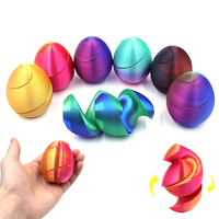 1/2pcs Giant Rotating Pyramid 3D Spiral Cone Three-dimensional Pyramid  Cone Toys Spiral Calabash Ornament פירמידה תלת מימד