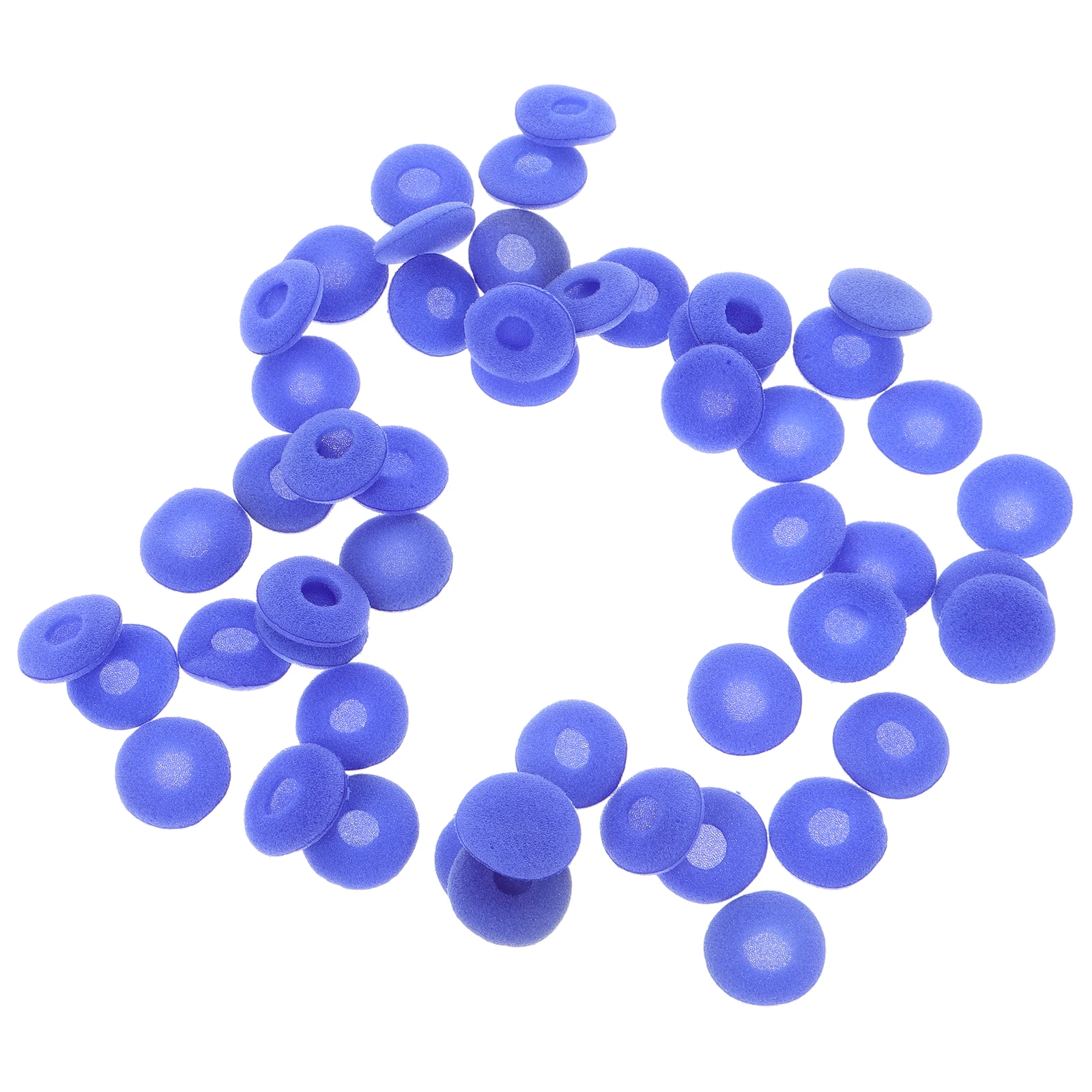 

50 Pcs Headphone Sponge Covers 18mm Thickened Earbud Replacement Pads Noise Isolation Bass Enhancement