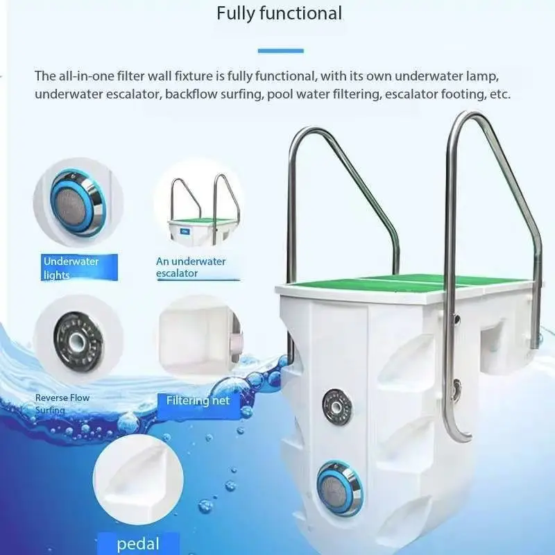

Hot 2025 Water Crown High Quality Integrated Wall-Mounted Sand Filter Set Factory Priced Swimming Pool Tools & Accessories