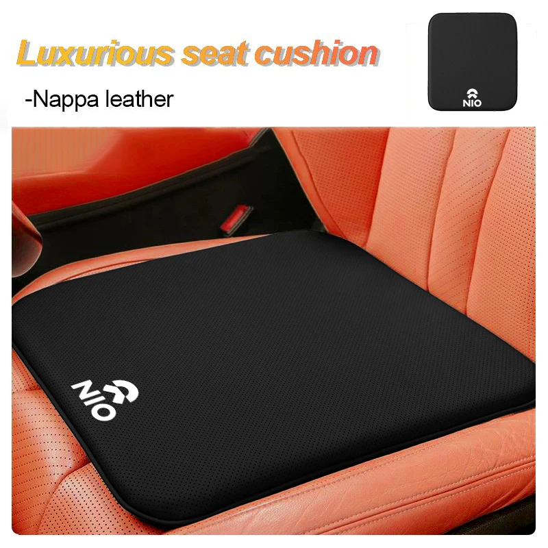 Car Seat Cover Leather Cushion Pad Booster Protective Mat Accessories For Nio ES6 EC6 ES8 ES7 ET5 ET7 2003 2023 EP9 EVE 2021 4
