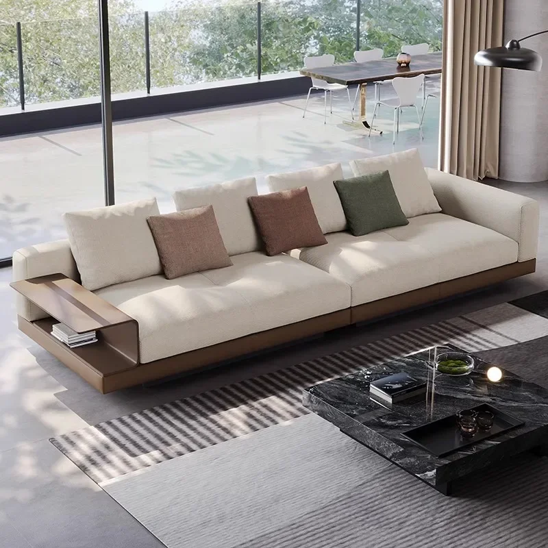 

Minimalist fabric sofa Large apartment sofa