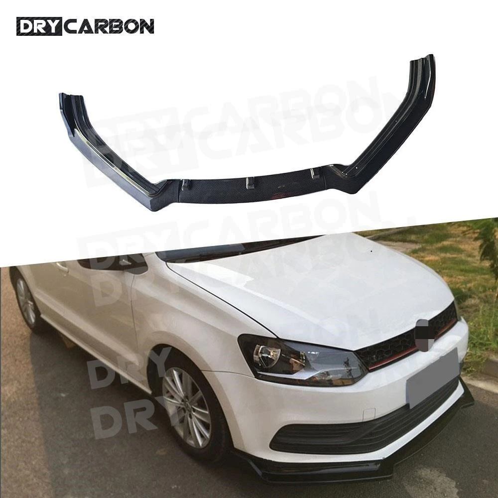 

Спойлер на передний бампер из АБС-пластика для Volkswagen VW Polo 2014-2018 не для GTI, головной бампер, защита для подбородка, автомобильный Стайлинг, комплекты кузова