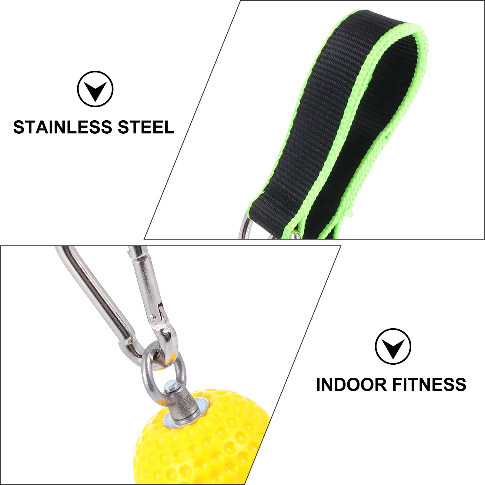 

Ergonomic Wrist Exercise Grip Climbing Strength Trainer Non- Pull Up Hold Straps For Arm Forearm Biceps Back Workout