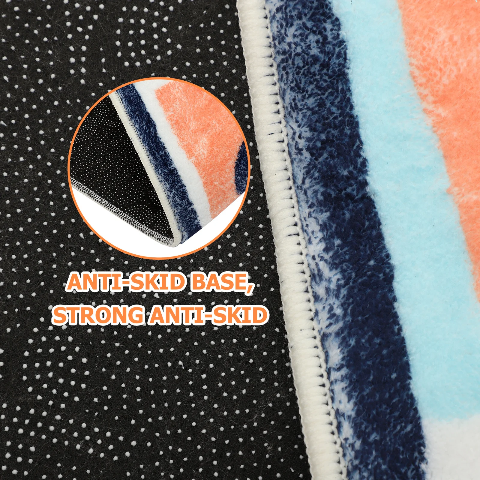 

Thick Anti-Slip Bath Mat Decorative Nonskid Bathroom Rug Water Absorbent Floor Mat Home Decoration Bath Rug Bathroom Mats