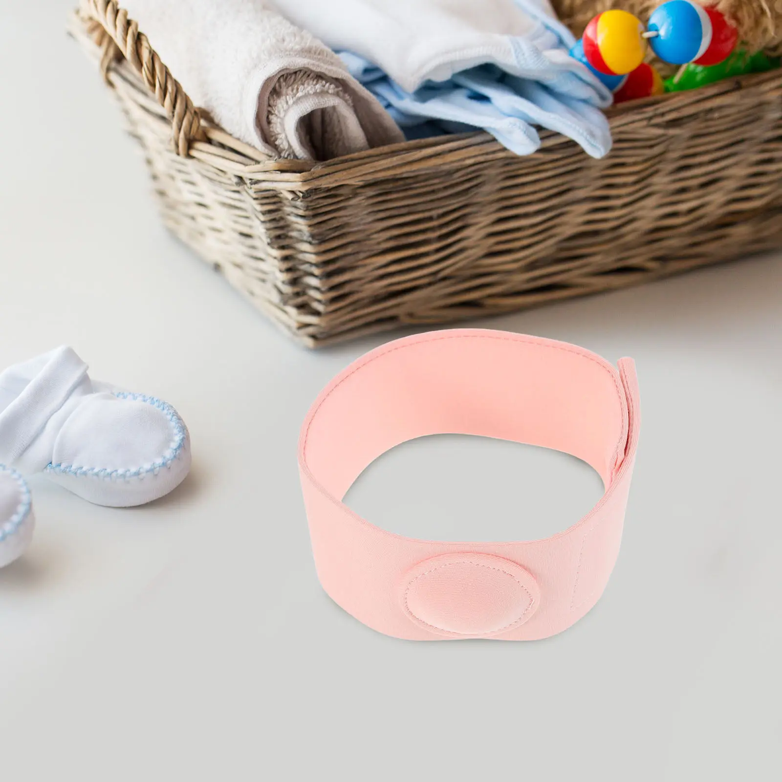 

2Pcs Infant Umbilical Belt Soft Cotton Newborn Navel Protection Belt Adjustable Abdominal Support for Umbilical Hernia Relief