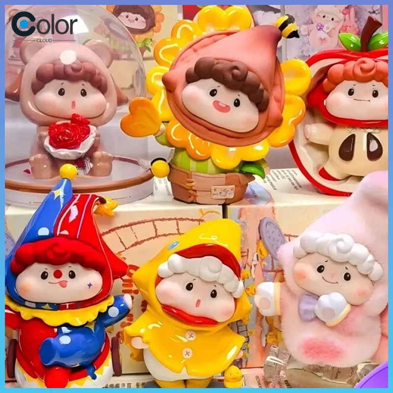 

Official Black Play Hu Doudou'S Parallel Universe Series Blind Box Trendy Toy Figurines Tabletop Ornaments Collectibles