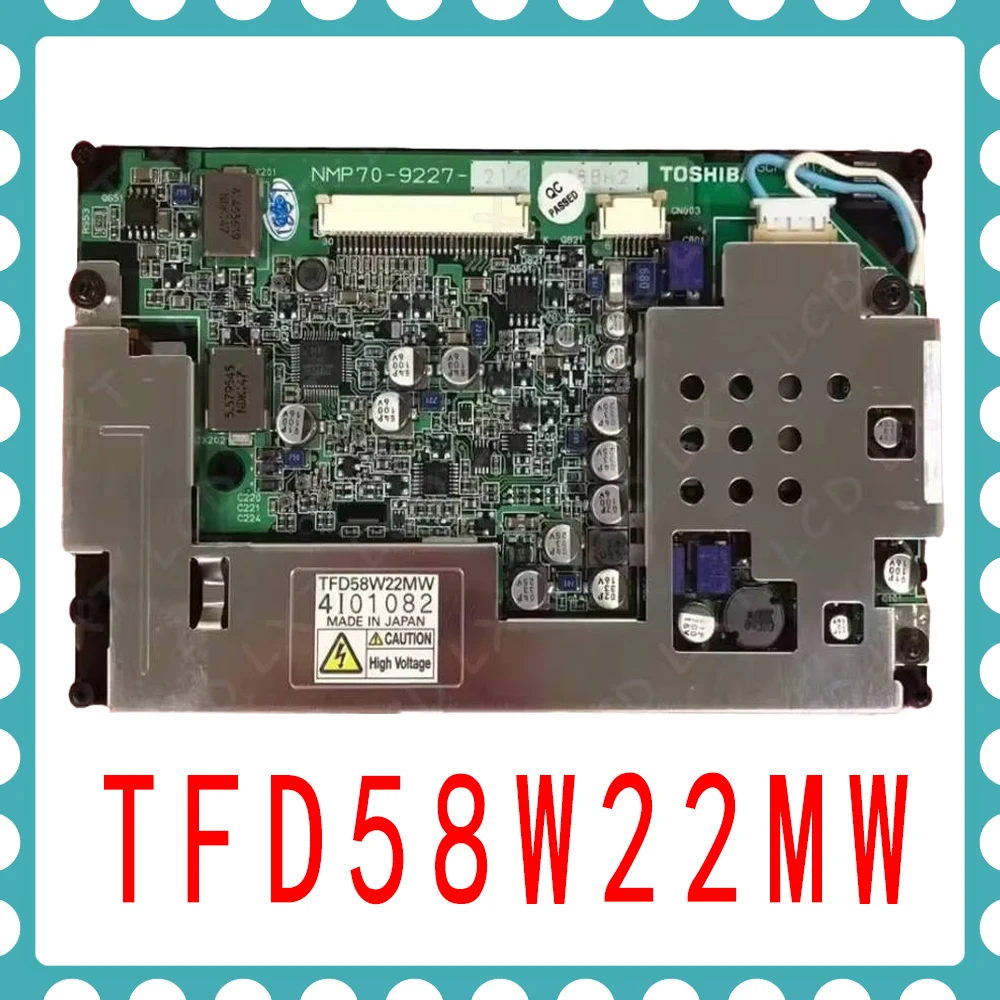 

Оригинальный ЖК-экран для TFD58W22MW TFD58W26MW TFD58W29MW TFD58W30MW TFD58W03-MM2 TFD58W03 NMP70-8378-315 GPS-навигационный дисплей