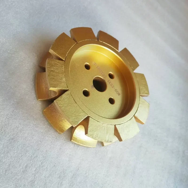 Premium Quality Diamond Segmented Grinding Tools Half Bullnose Diamond Profile Wheel for Stones Worked on Brdge Saw