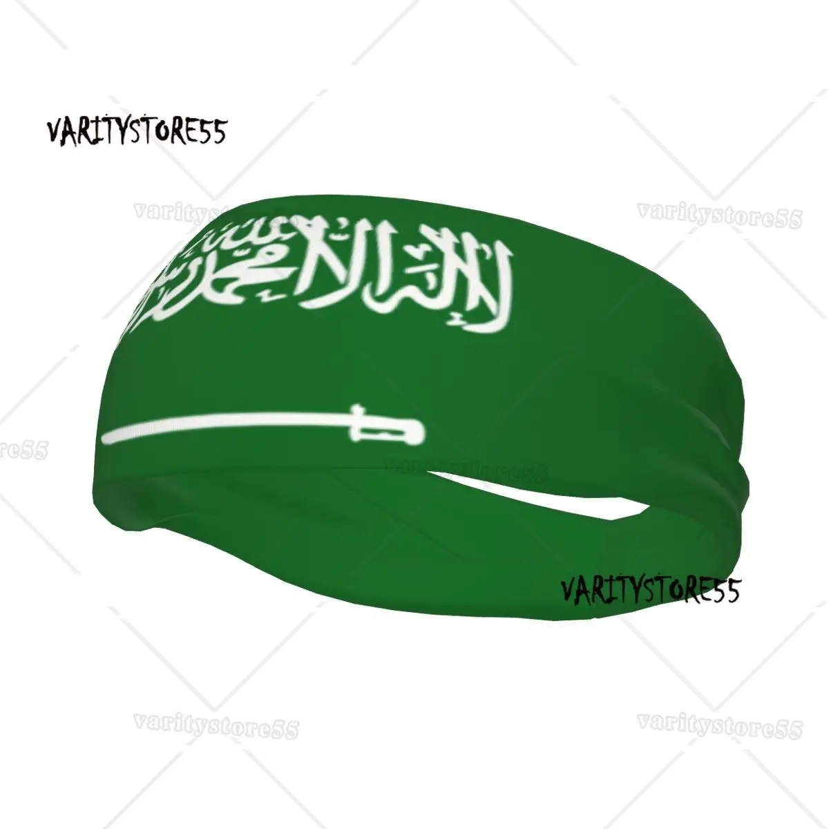 مخصص المملكة العربية السعودية العصابة الرجال النساء الرطوبة فتل العربية شعار الخط رياضة عقال لليوجا #5