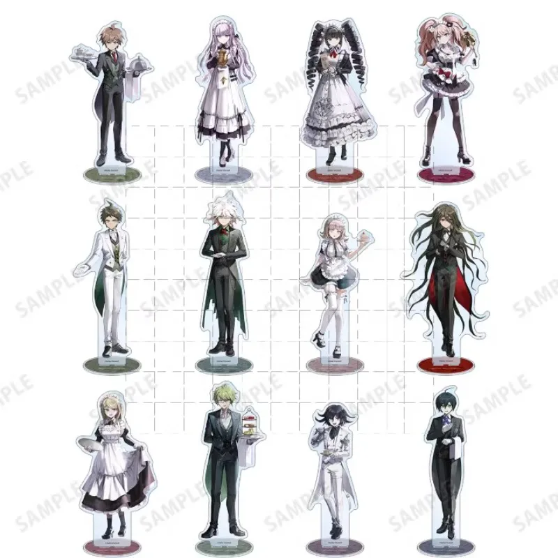 Game V3 Ouma Kokichi Shuichi Saihara Nanami Chiaki Akamatsu Kaede Acrylic Stand Doll Anime Figure Model Plate Cosplay Toy Gift