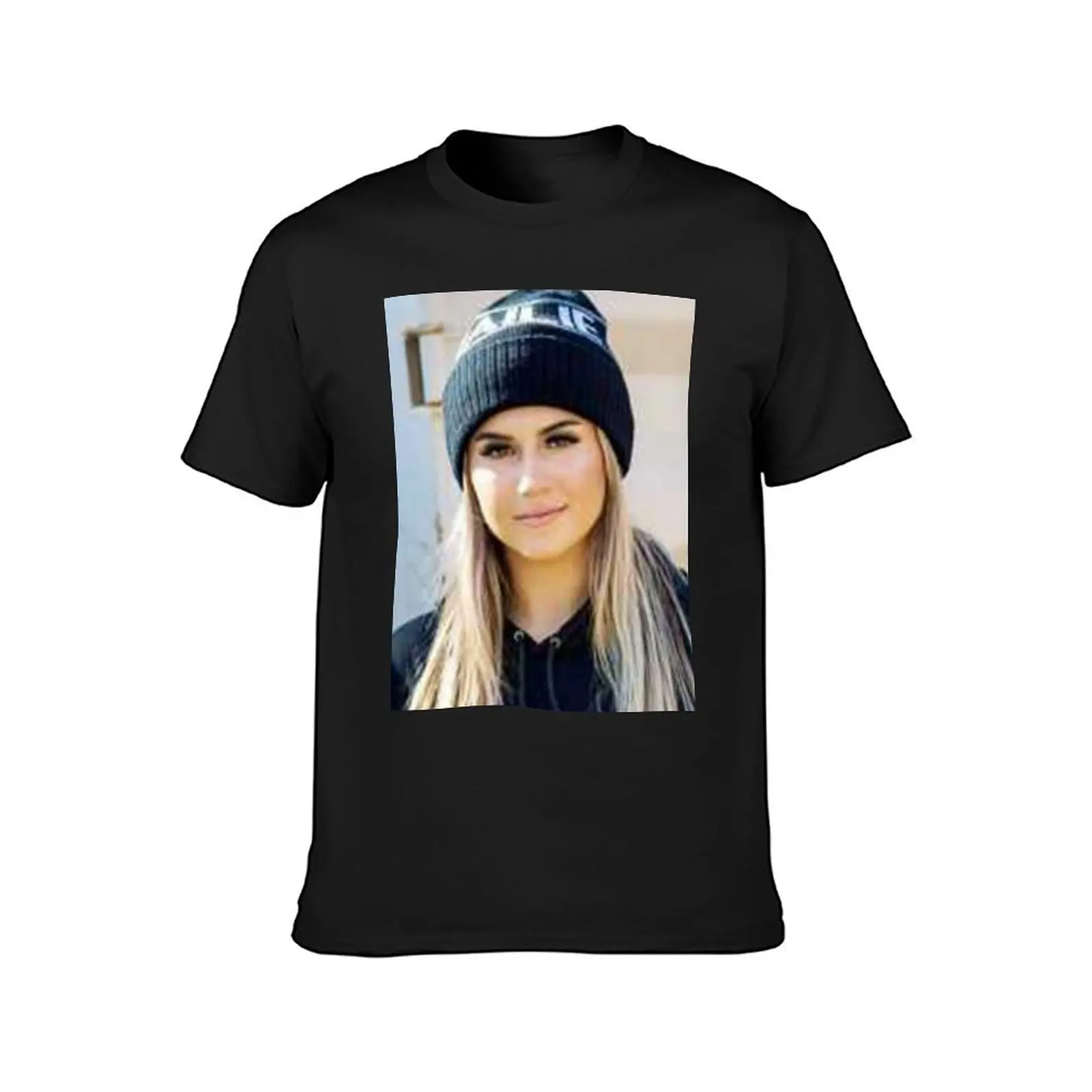 Hailie Deegan T-Shirt funnys heavyweights korean fashion quick drying plain black t shirts men