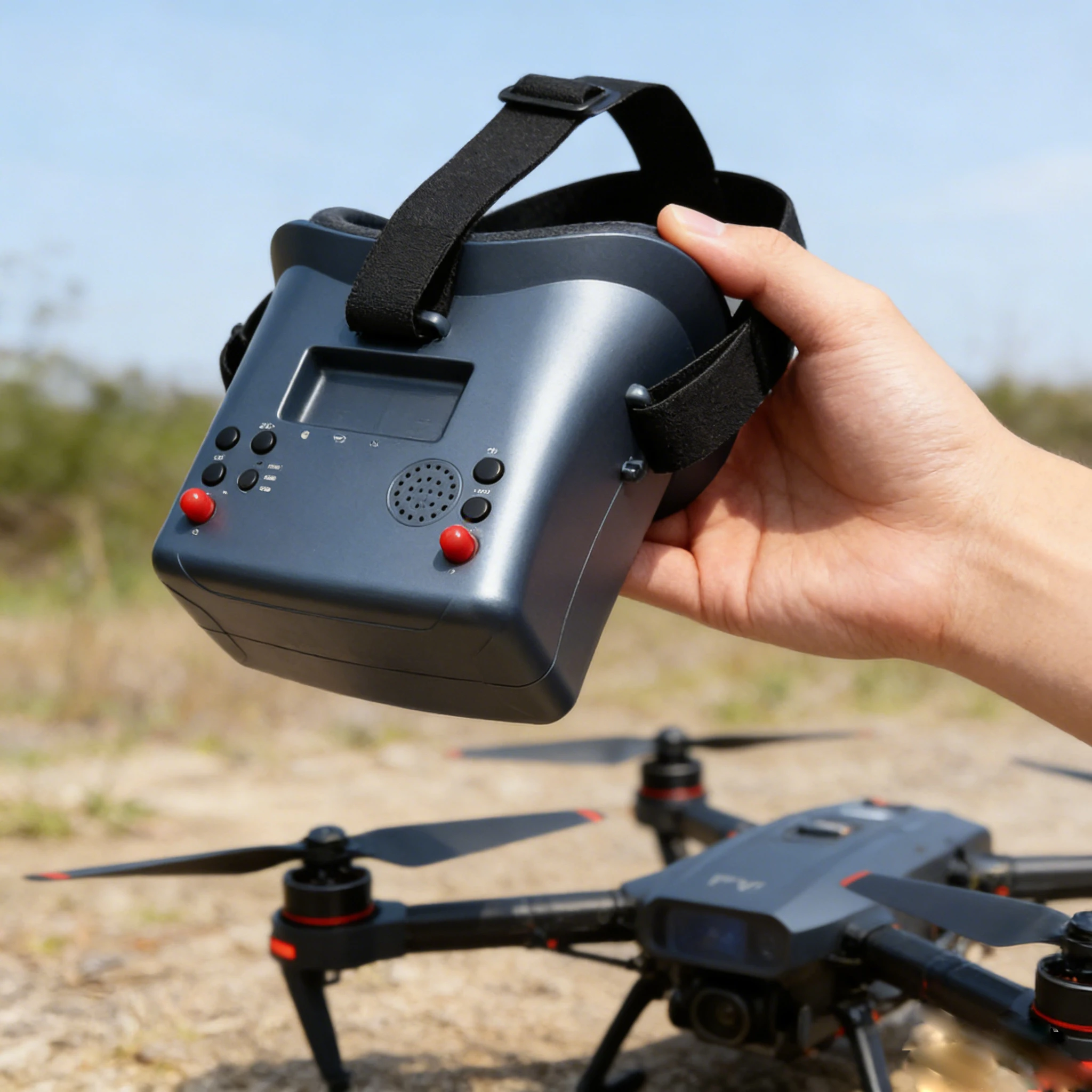 LS-008D 5.8G FPV VR Goggles 40CH with 4.3inch/5inch LCD DVR 800x480 Resolution Build-in Battery for RC Racing Plane Transmission