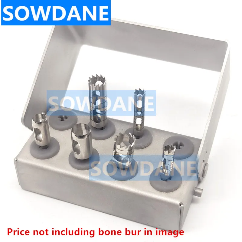 Dental Disinfection Holder Stander Sterilization Placer Rack For Dental Implant Bone Terphine Bur Stainless Steel Autoclavable