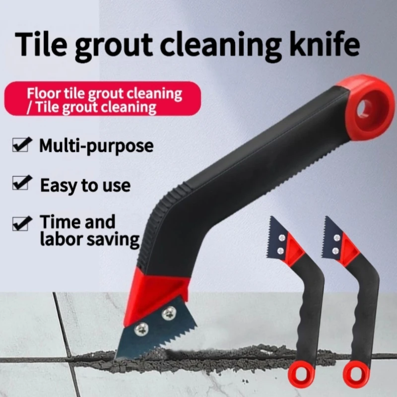 Serrated Grout Saw Tile Gap Cleaner Grout Removal Tool for Ceramic Tile Floor Wall Joint Seam Cleaning Hand Tool
