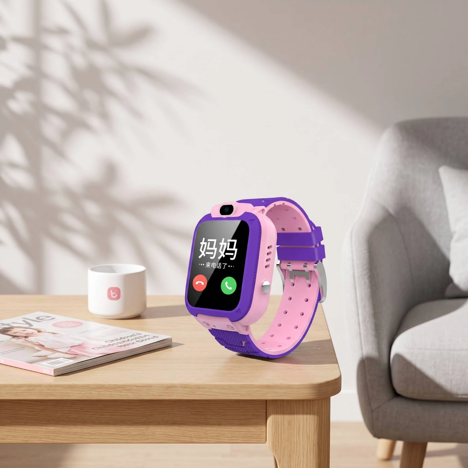 Smart Watch with Camera Visual Call Calling Smartwatch with Camera 5G Smart Watch Sporty Electronics Sports Modes for Children
