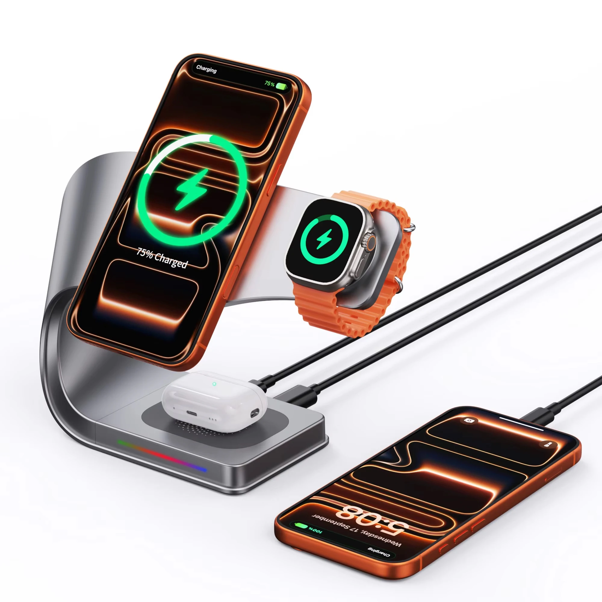 4 In 1 Wireless Cha…