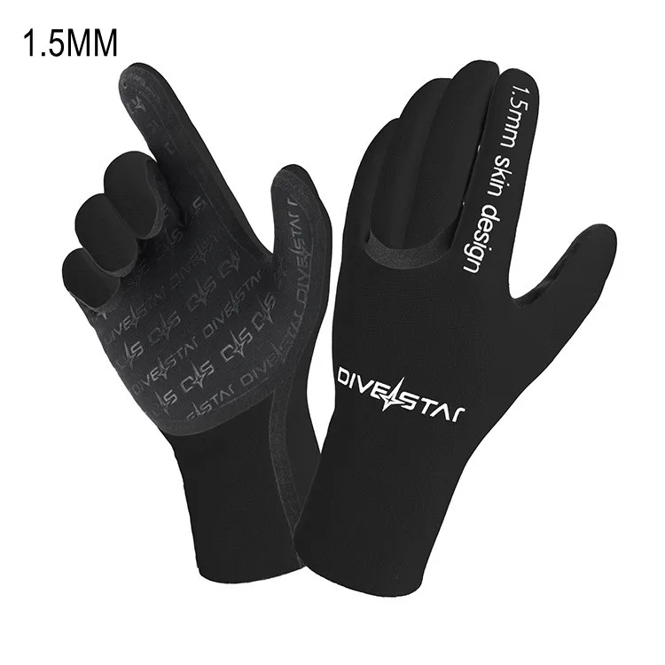 

1.5MM Neoprene Diving Gloves Keep Warm Snorkeling Paddling Surfing Kayaking Canoeing Spearfishing Skiing Water Sport Swim Gloves