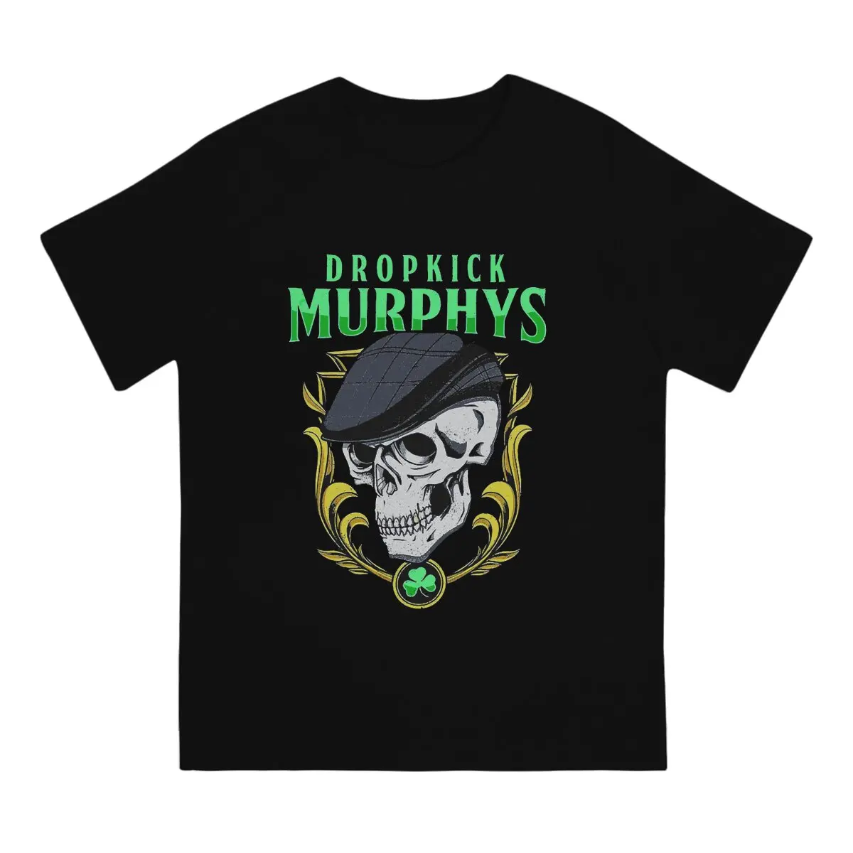 Fashion Music Rock T-Shirt for Men Round Collar 100% Cotton T Shirt Dropkick Murphys Short Sleeve Tee Shirt Gift Idea Clothes