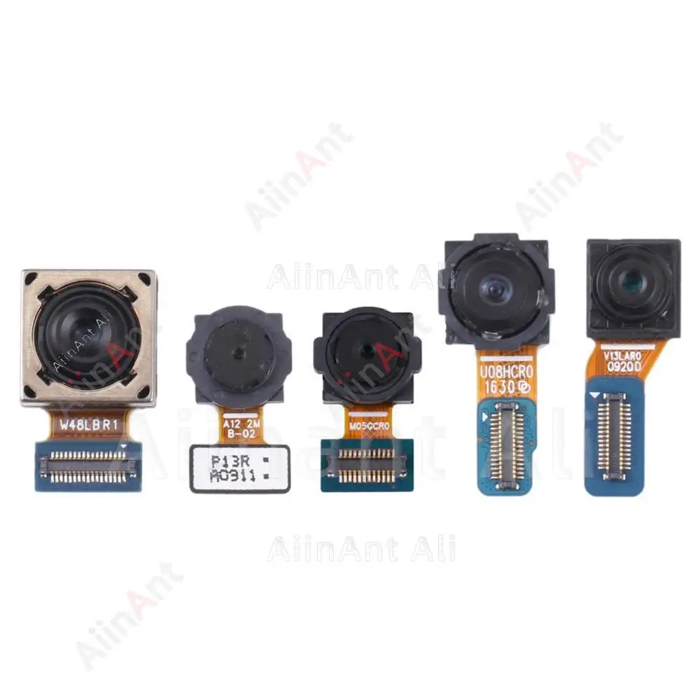 

AiinAnt Small Front Selfie Back Macro Depth Wide Main Rear Camera Flex Cable For Samsung Galaxy M32 4G 5G M325F M326B