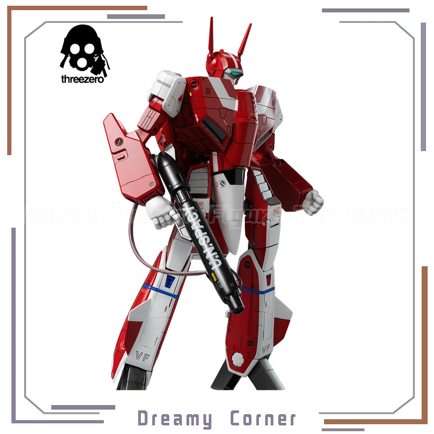 

【Pre-sale】Original Threezero VF-1J ROBO-DOU Robotech MIRIYA STERLING Action Figure Toys Model