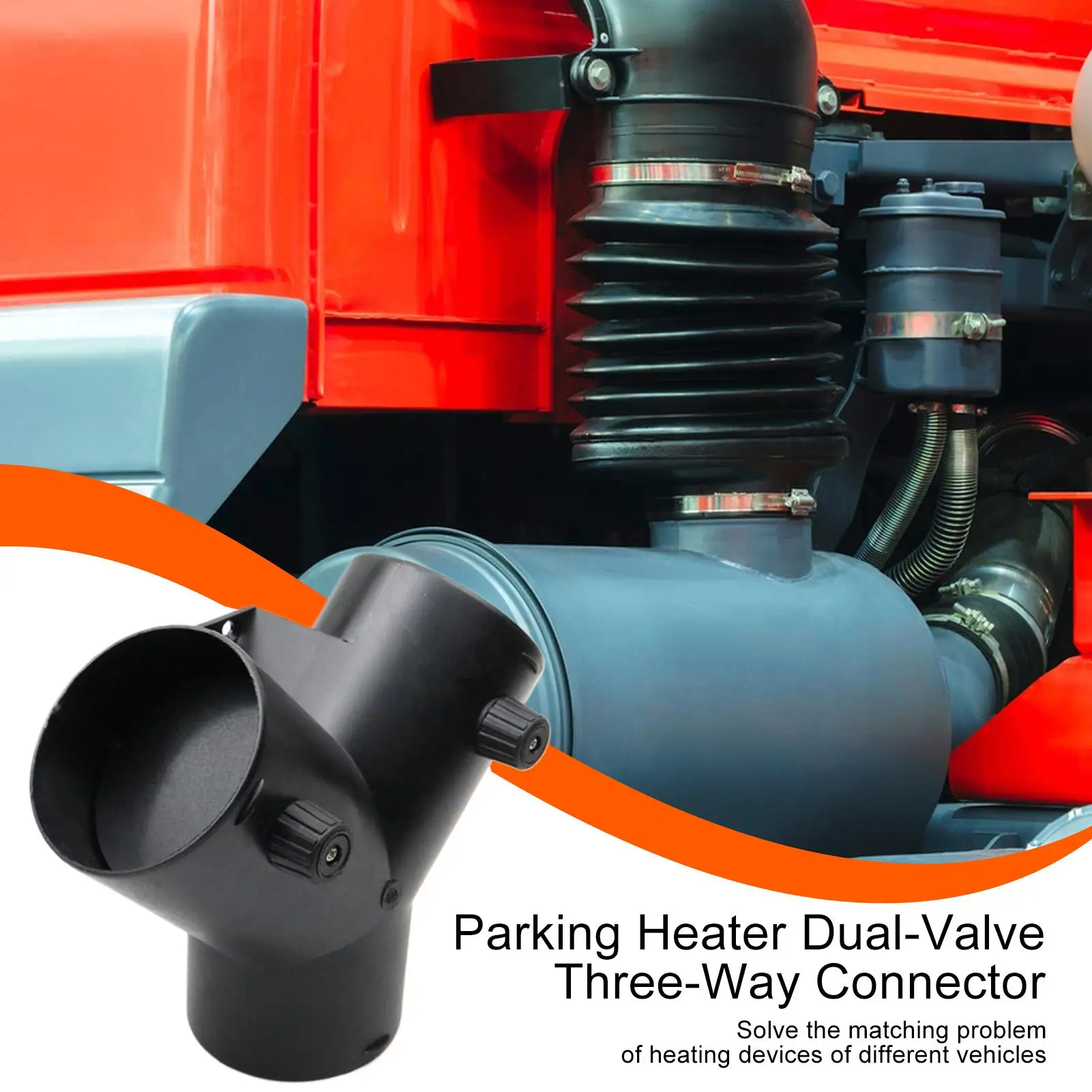 

Адаптер клапана воздухонагревателя Y-образной формы 75 мм 3-ходовой парковочный автозапчасти 3-ходовой разъем разветвителя воздуховода для грузовиков, пикапов, внедорожников, автофургонов