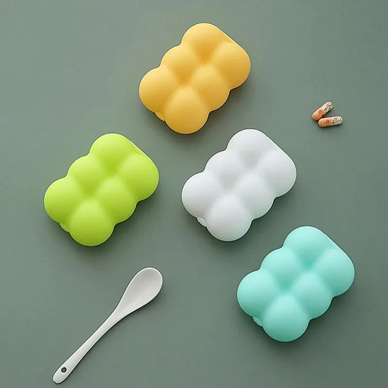 

Органайзер для таблеток на 6 секций, дорожный, влагозащищенный, для кармана или сумочки, ежедневный контейнер для витаминов