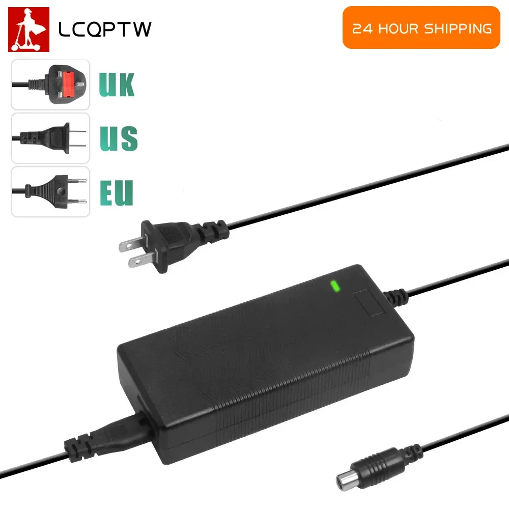 Cargador de 42v 2A para Patinete Eléctrico Xiaomi M365 1S Pro, Adaptador de Corriente, Accesorios para Cargador de Batería