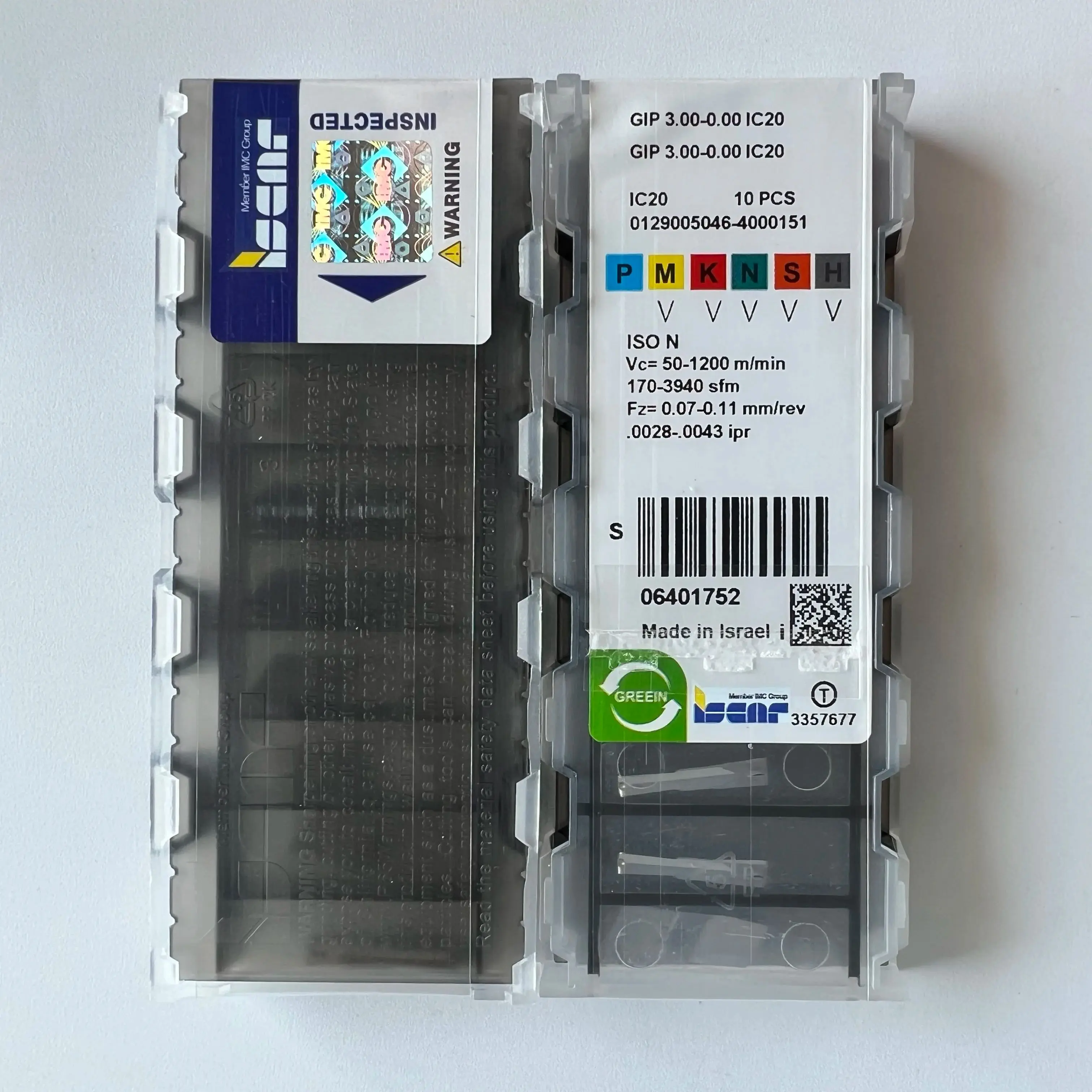 

Hard alloy cutting blades GIP3.00-0.00 IC20