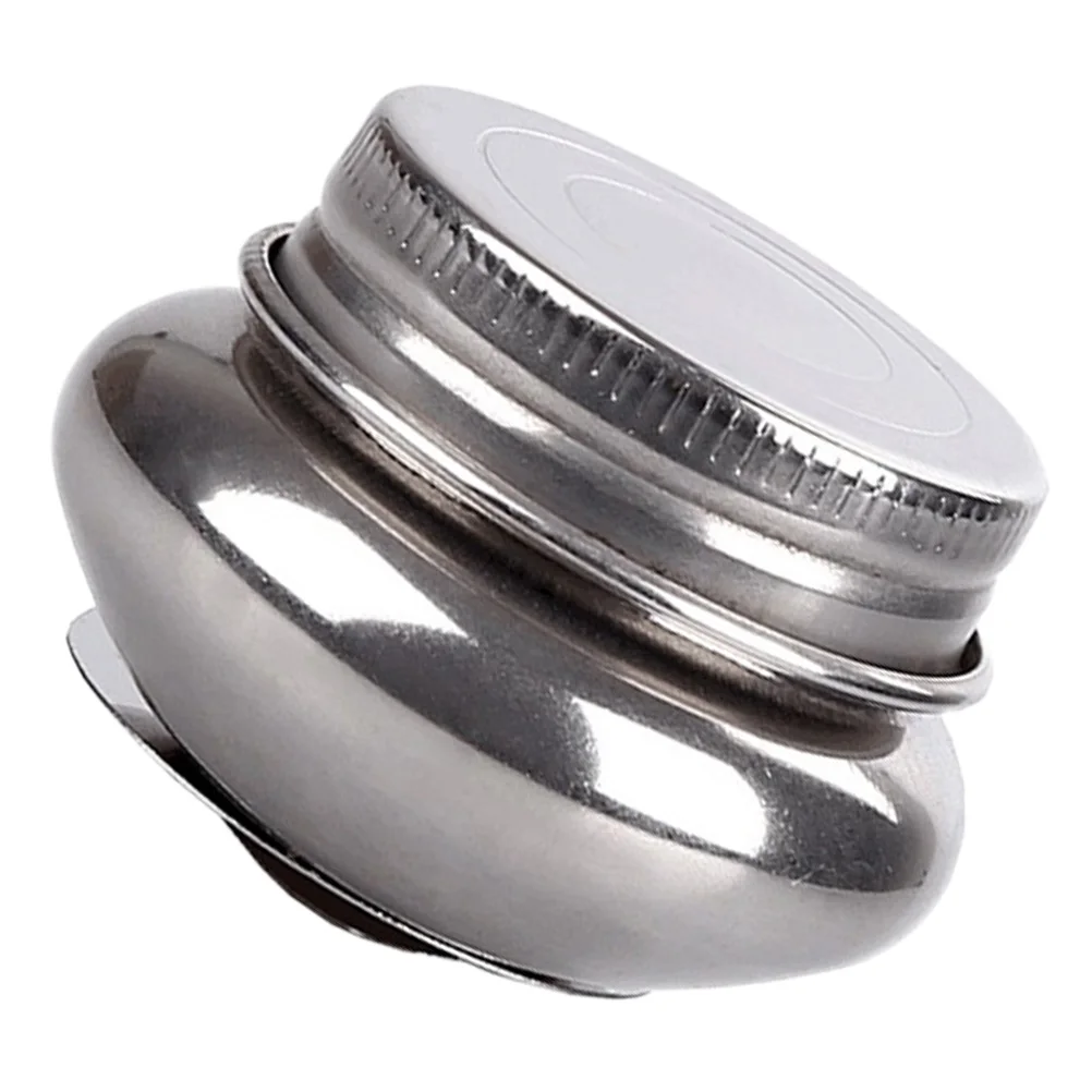 

Stainless Steel Single Opening Oil Pot Portable Paint Brush Washer Container Removable Lid Prevents Spills Evaporation Suitable