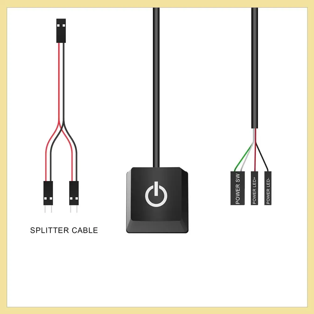 TTKK-interruptores de ordenador de escritorio cable de extensión portátil 400Cm encendido/apagado para luz verde del hogar
