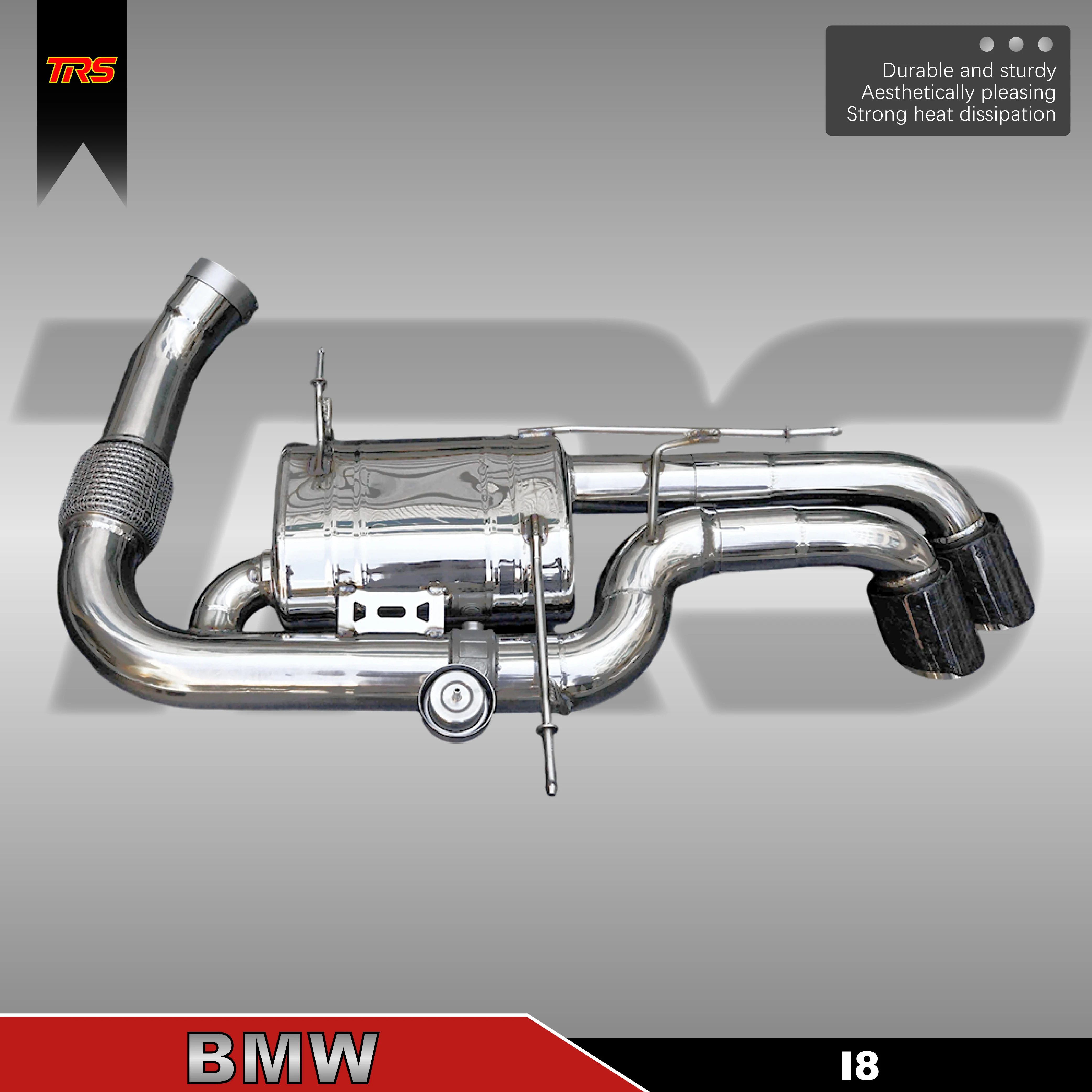 

Высокопроизводительная выхлопная система для i8 — повышенная мощность и агрессивный звук