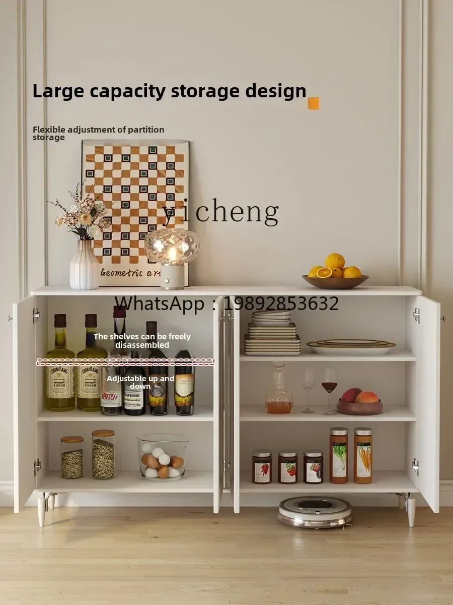 

side cabinet wall integrated cabinet household kitchen French storage cabinet