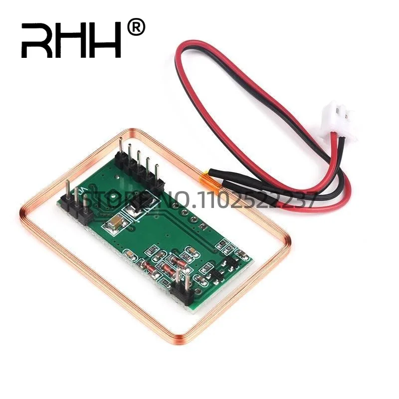 UART 125Khz EM4100 RFID Card Key ID Reader Module RDM6300 (RDM630) For Arduino