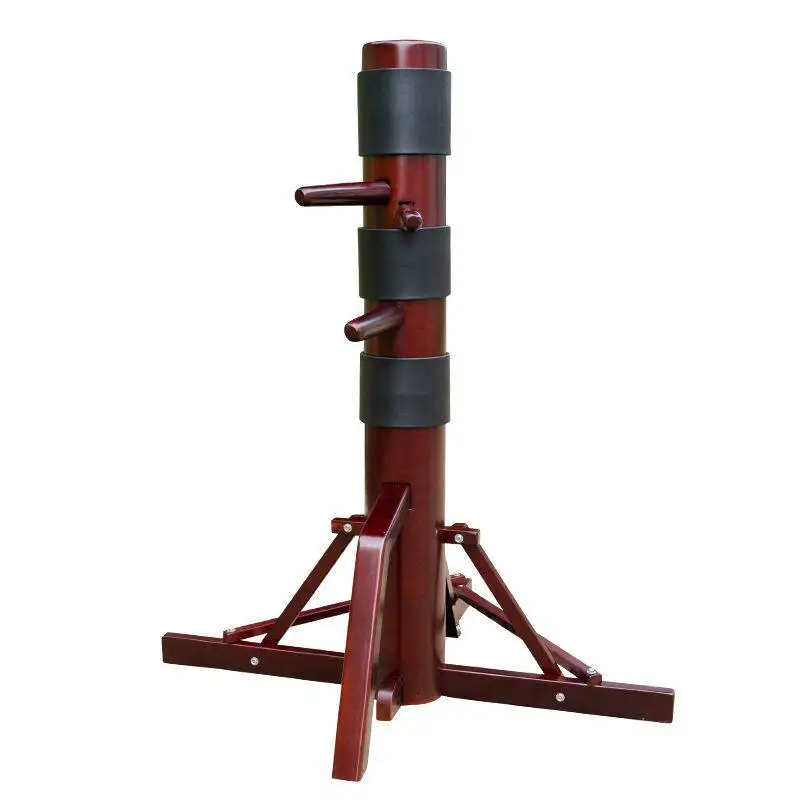 

High Quality kung fu wing chun Wooden Dummy Martial Arts Training Equipment wood stake