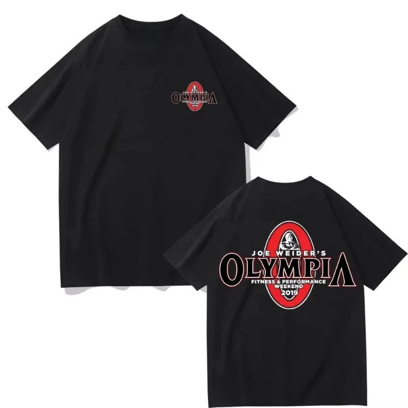 Crew Neck T - Shirt with Fitness - Olympia - Inspired Graphic Unisex Short Sleeve T-shirt High Quality Graphic T Shirts Y2k Tee