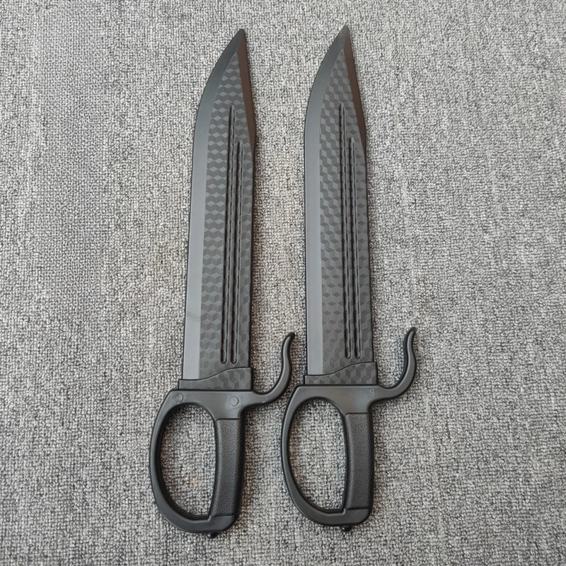 Modelo de cuchillo de juguete de plástico de 46m/18,11 pulgadas, Katana, accesorios de Cosplay, periféricos coleccionables, adornos de entrenamiento de escritorio, manualidades de exhibición, regalo