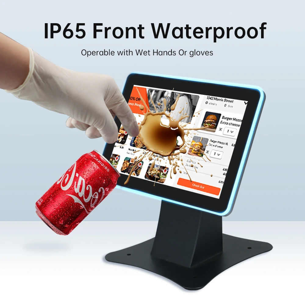 10 15.6 18.5 21.5 Inch Android 11 Pos Touchscreen Monitor Tablet Multi-Touch-Screen-Display Voor Retail Restaurant, Bar, Fitnessruimte