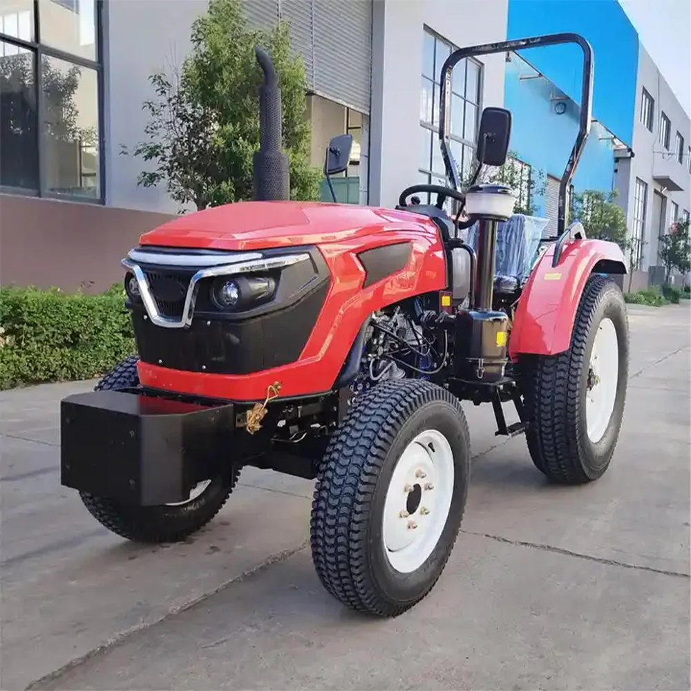 Cheap 30HP 40HP 50HP 60HP Mini Wheeled Agricultural Tractor 4x4 Farm Tractor for Sale
